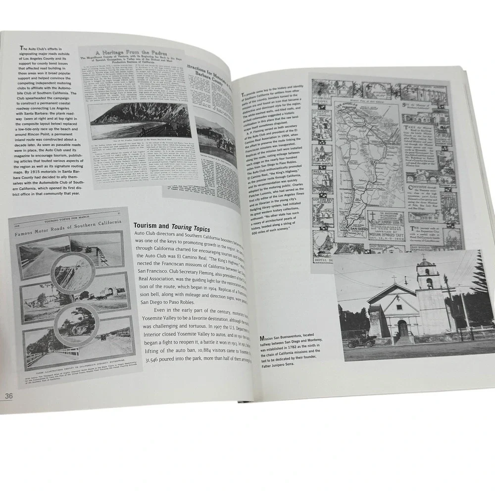 The Road Ahead Auto Club Southern California 1900-2000 AAA History Book HC‎